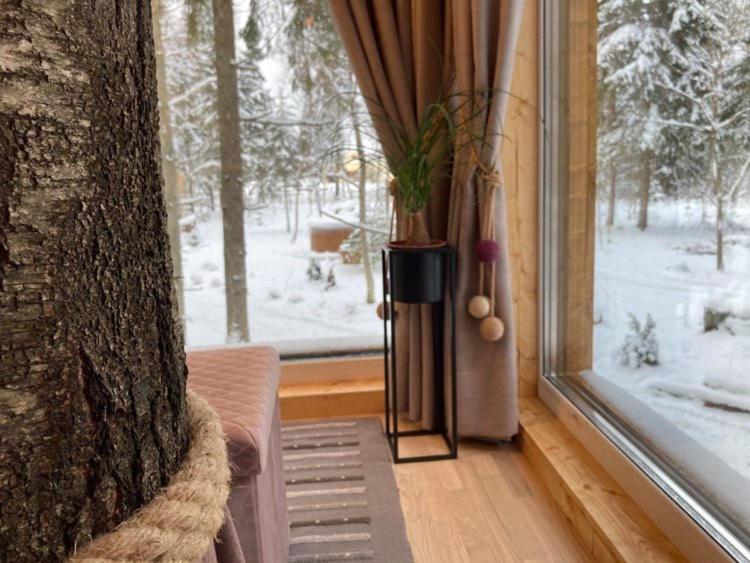 Tiigrisilma Treehouse Hotel Kohila Exterior photo